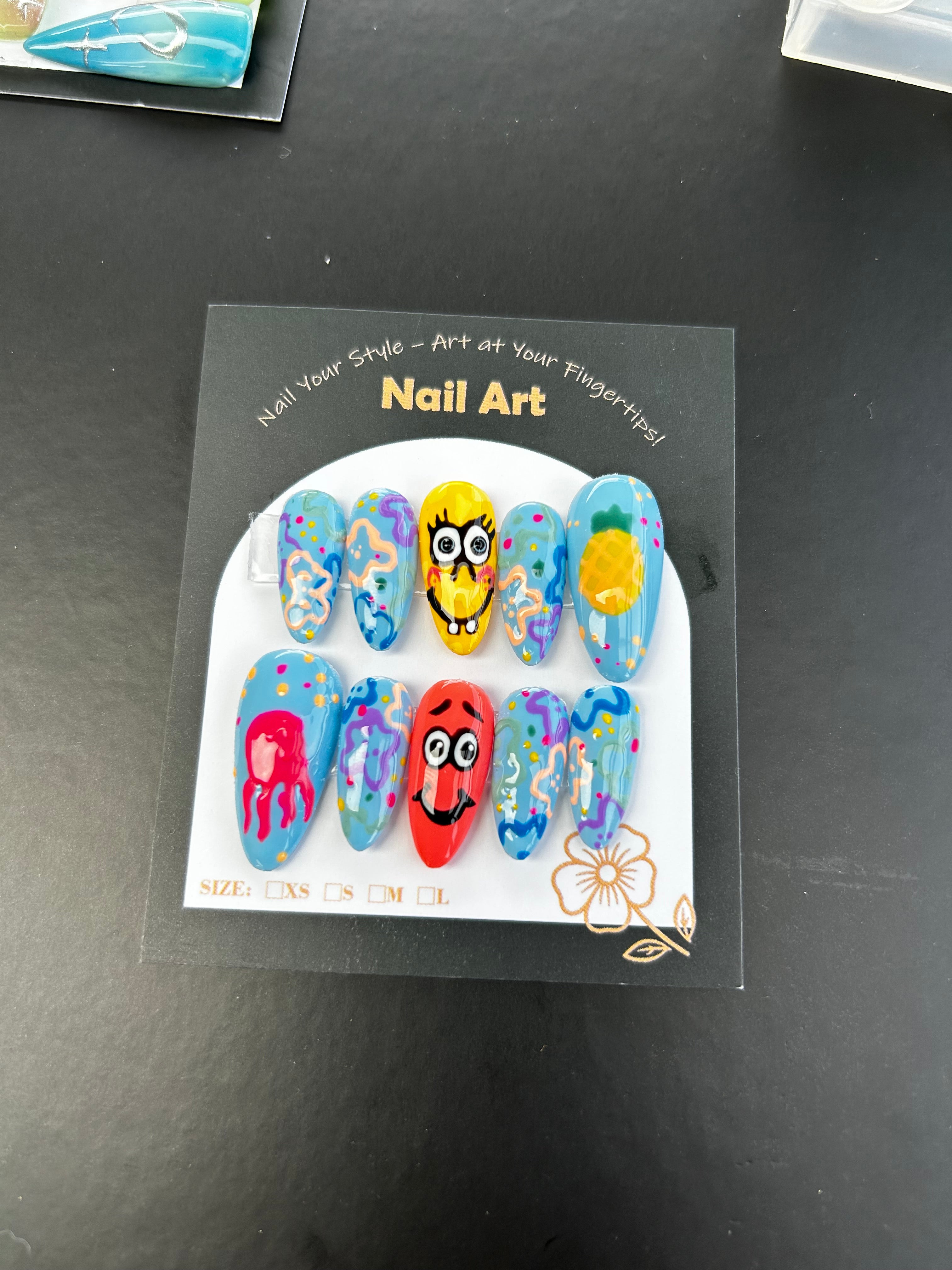SpongeBob nails