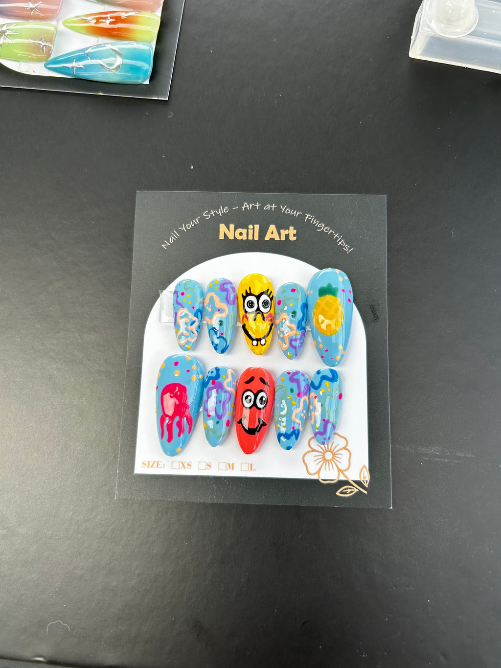 SpongeBob nails
