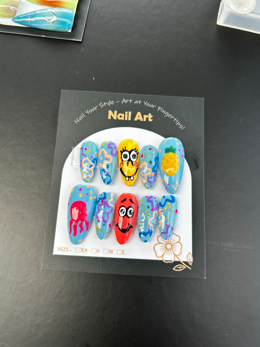 SpongeBob nails